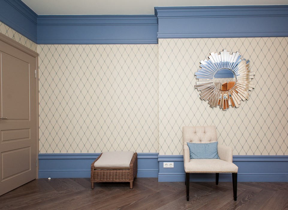 Молдинг под покраску Orac Decor Orac Luxxus P8040 2000×101×22 фото в интерьере