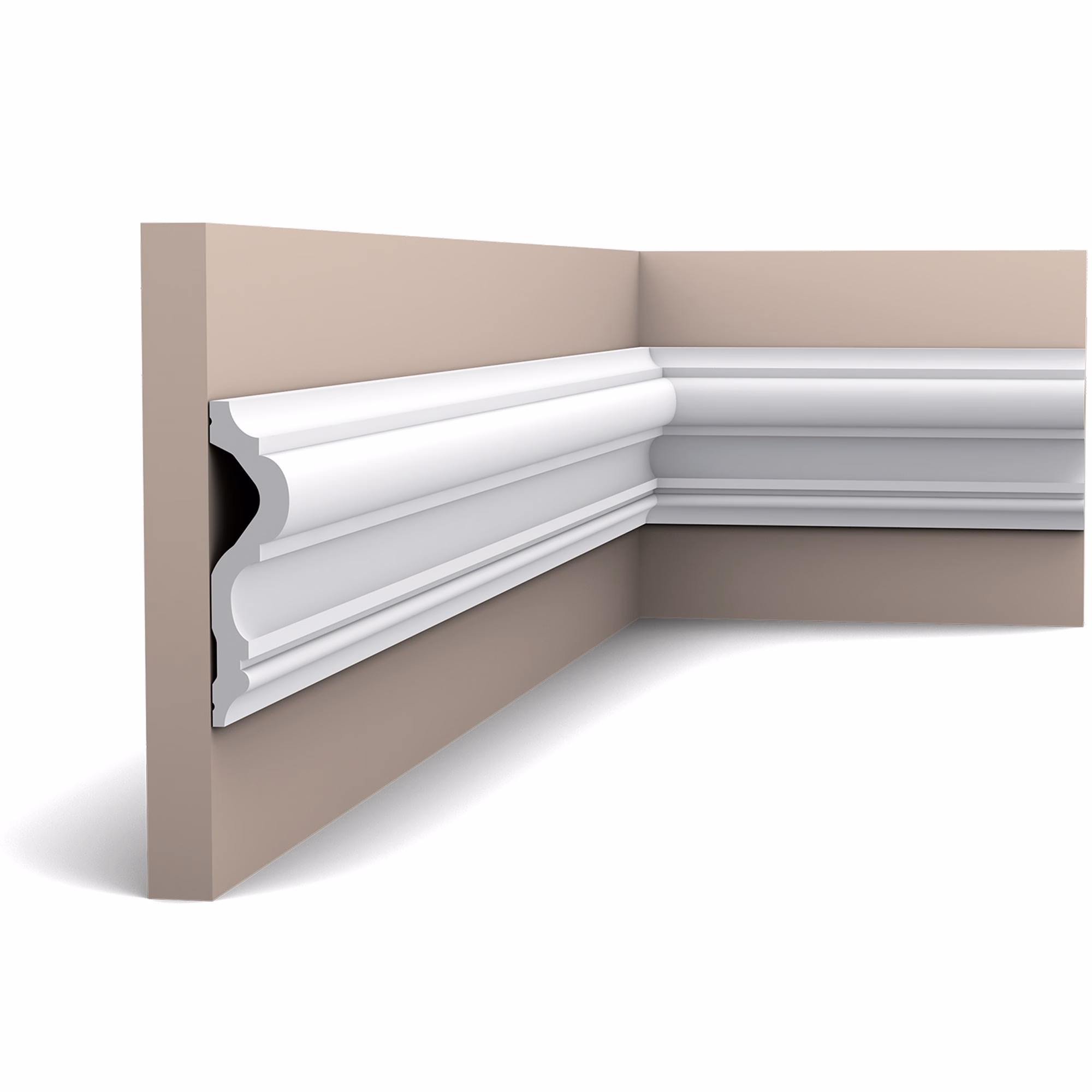 Молдинг под покраску Orac Decor Luxxus P8050 2000×120×30