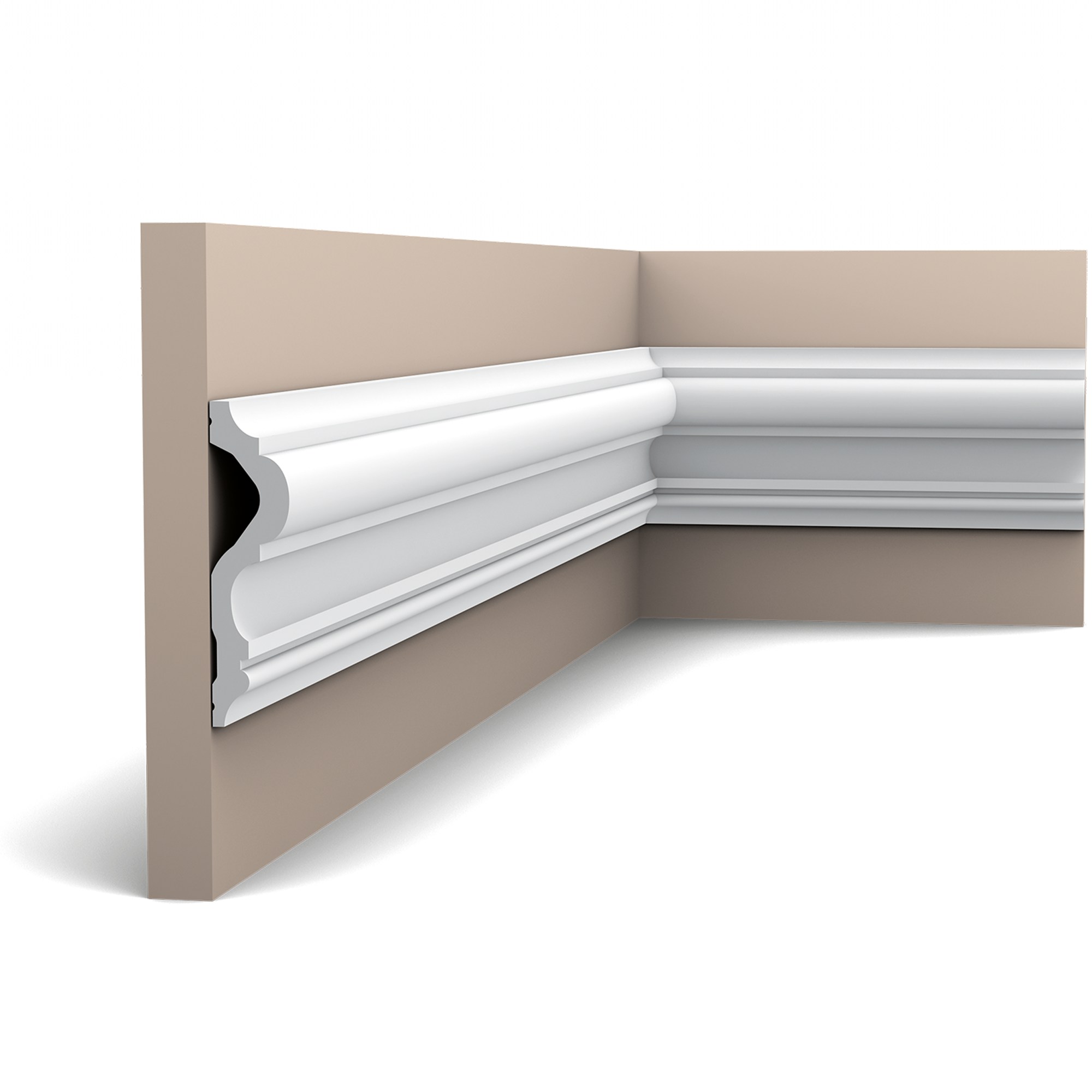 Молдинг под покраску Orac Decor Orac Luxxus P8050 2000×120×30