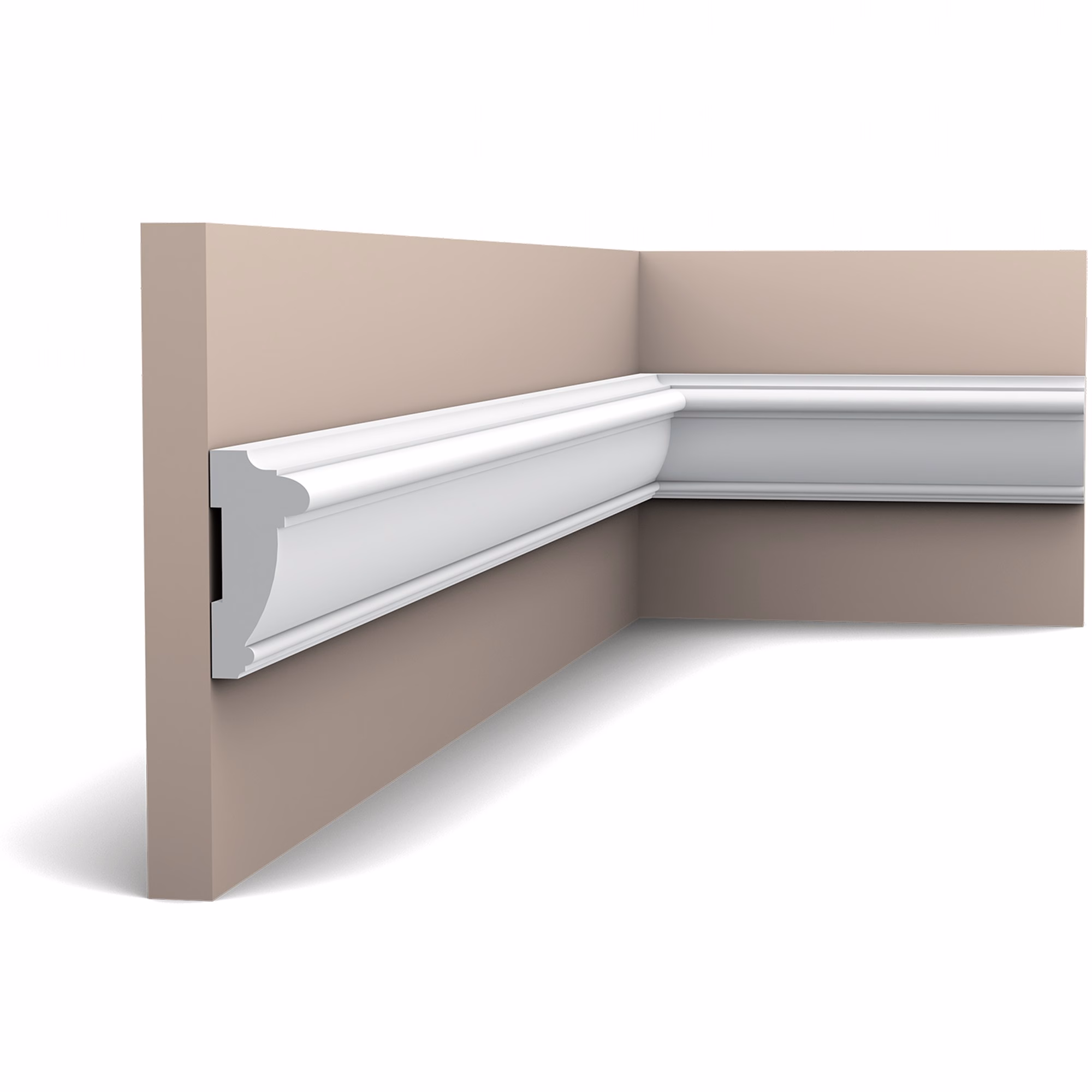 Молдинг под покраску Orac Decor Axxent PX113 2000×60×27