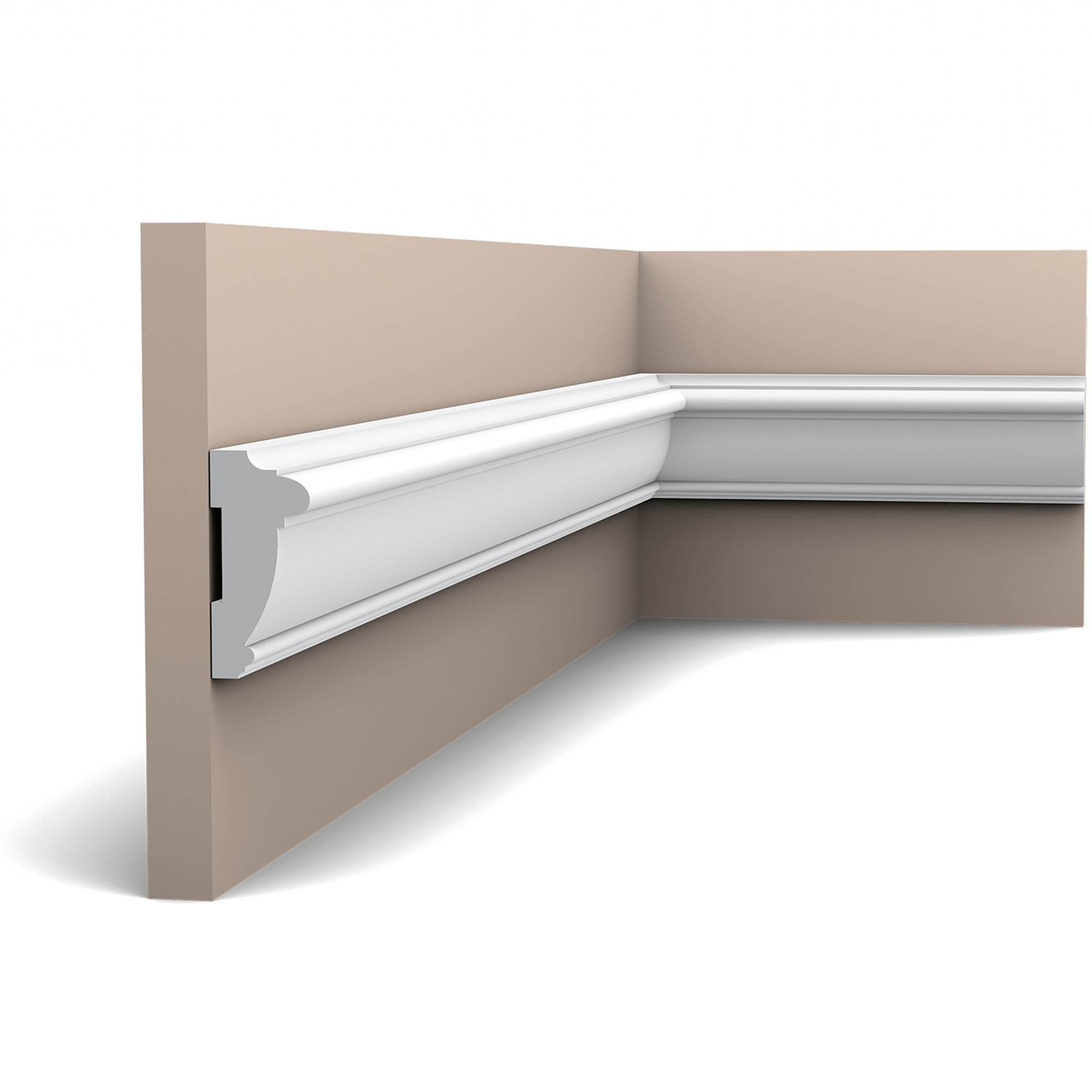 Молдинг под покраску Orac Decor Orac Axxent PX113 2000×60×27