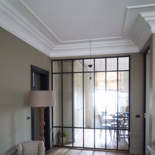 Молдинг под покраску Orac Decor Select PX120 2000×40×19 фото в интерьере