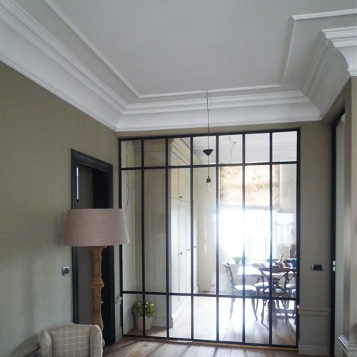 Гибкий молдинг под покраску Orac Decor Select PX120F 2000×40×19 фото в интерьере