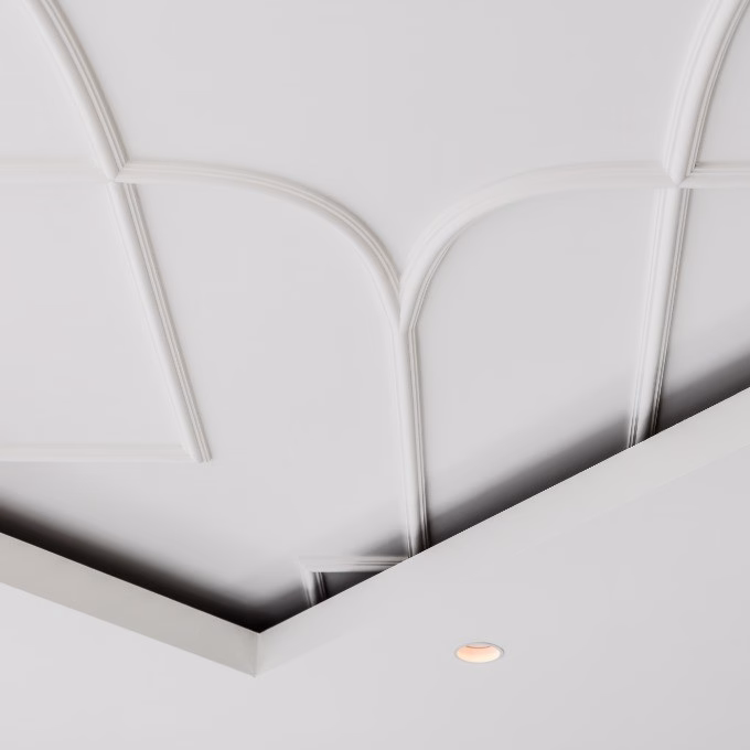 Гибкий молдинг под покраску Orac Decor Select PX120F 2000×40×19 фото в интерьере