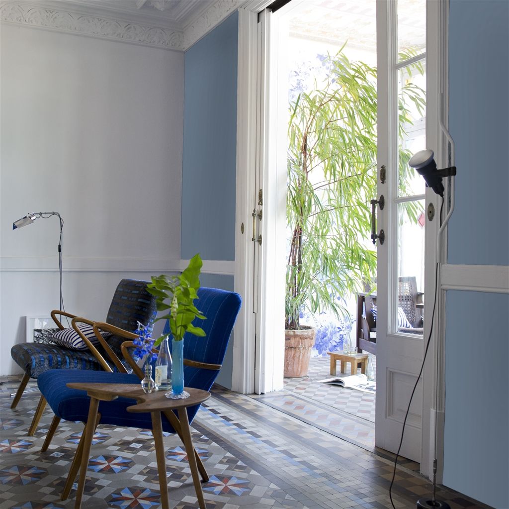 Краска Designers Guild цвет Clear Sky 49 Perfect Matt 0.125 л