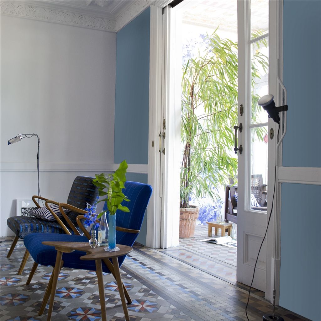 Краска Designers Guild цвет Cloudless 47 Perfect Matt 2.5 л