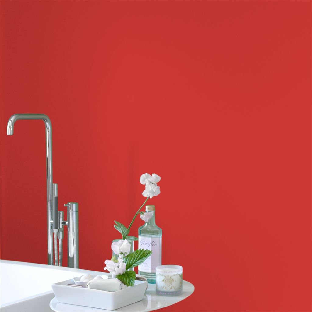 Краска Designers Guild цвет Flame Red 121 Perfect Matt 5 л
