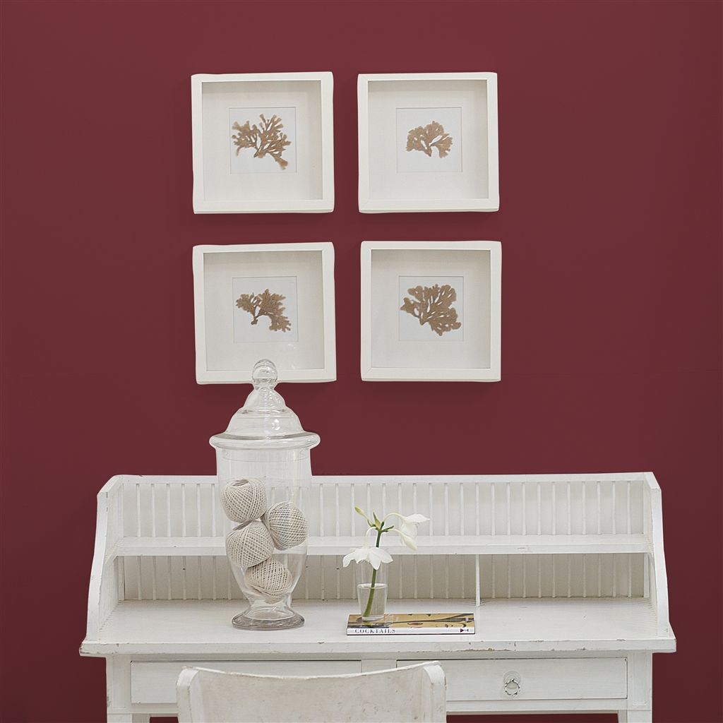 Краска Designers Guild цвет Red Velvet 120 Perfect Eggshell 1 л