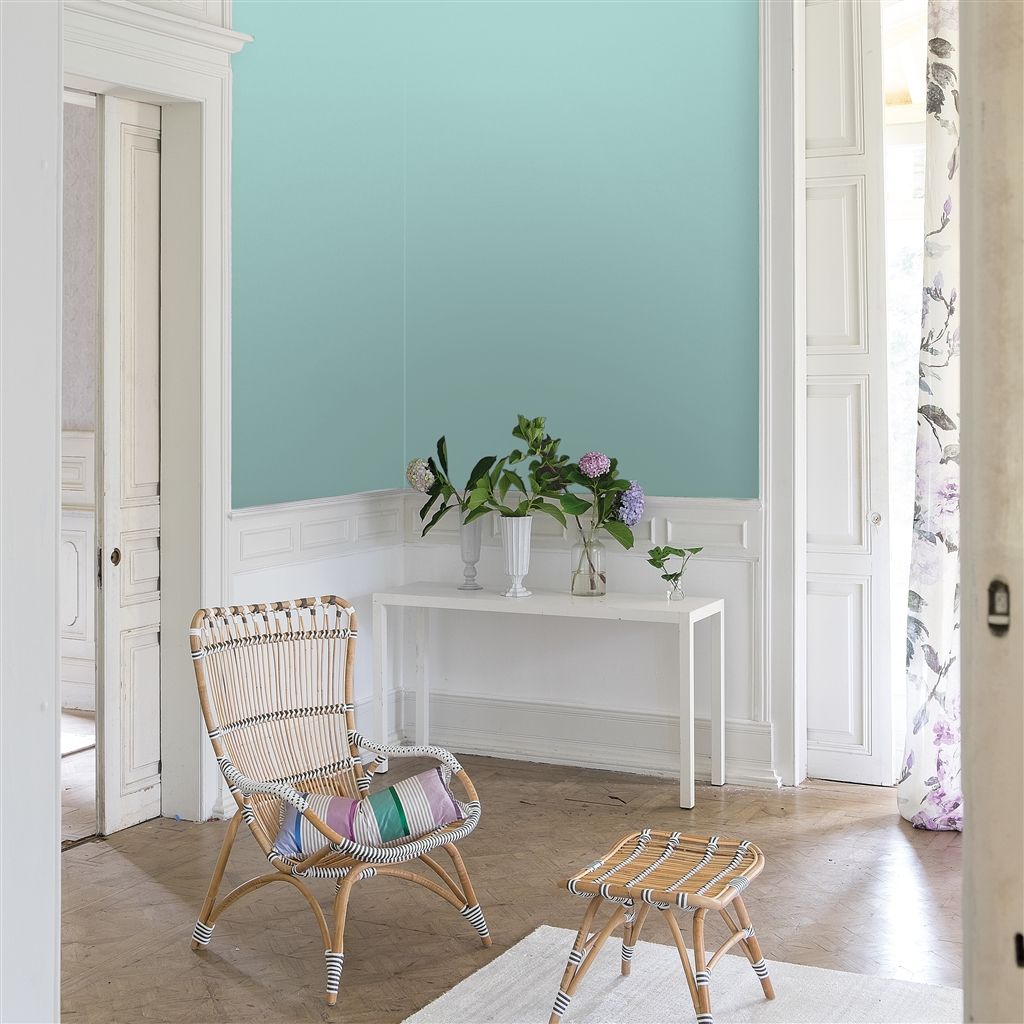 Краска Designers Guild цвет Robins Egg 80 Perfect Eggshell 1 л
