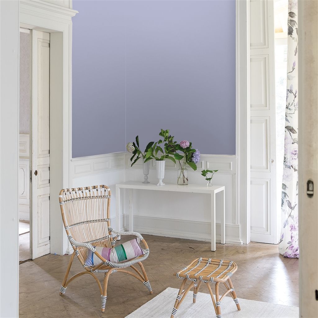Краска Designers Guild цвет Wild Violet 137 Perfect Eggshell 1 л