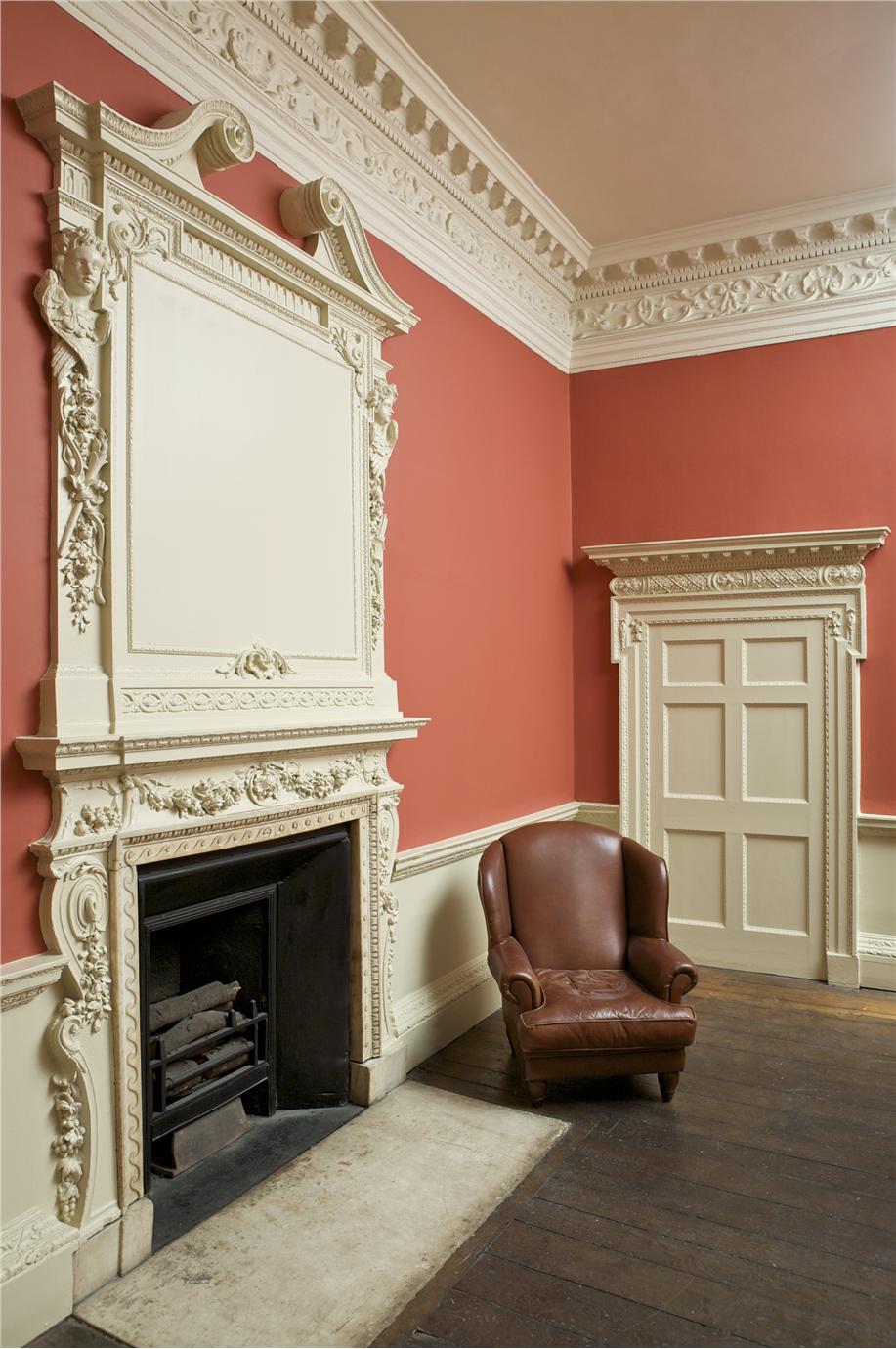 Краска Farrow & Ball цвет Blazer 212 Full Gloss 0,75 л фото в интерьере