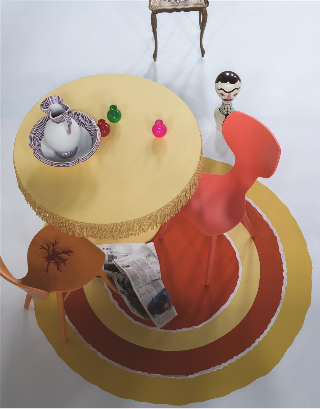 Краска Farrow & Ball цвет Citron 74 Estate Emulsion 0,1 л фото в интерьере