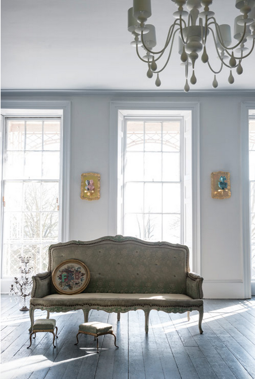 Краска Farrow & Ball цвет Dimpse 277 Estate Emulsion 0,1 л фото в интерьере Краска Farrow & Ball цвет Dimpse 277 Estate Emulsion 0,1 л фото в интерьере