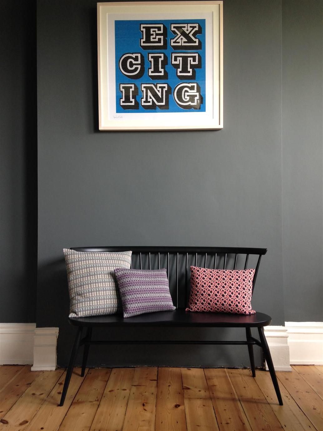 Краска Farrow & Ball цвет Down Pipe 26 Estate Eggshell 0,75 л фото в интерьере Краска Farrow & Ball цвет Down Pipe 26 Estate Eggshell 0,75 л фото в интерьере