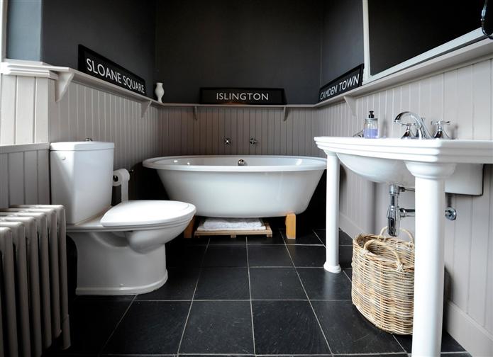 Краска Farrow & Ball цвет Down Pipe 26 Estate Eggshell 0,75 л фото в интерьере Краска Farrow & Ball цвет Down Pipe 26 Estate Eggshell 0,75 л фото в интерьере