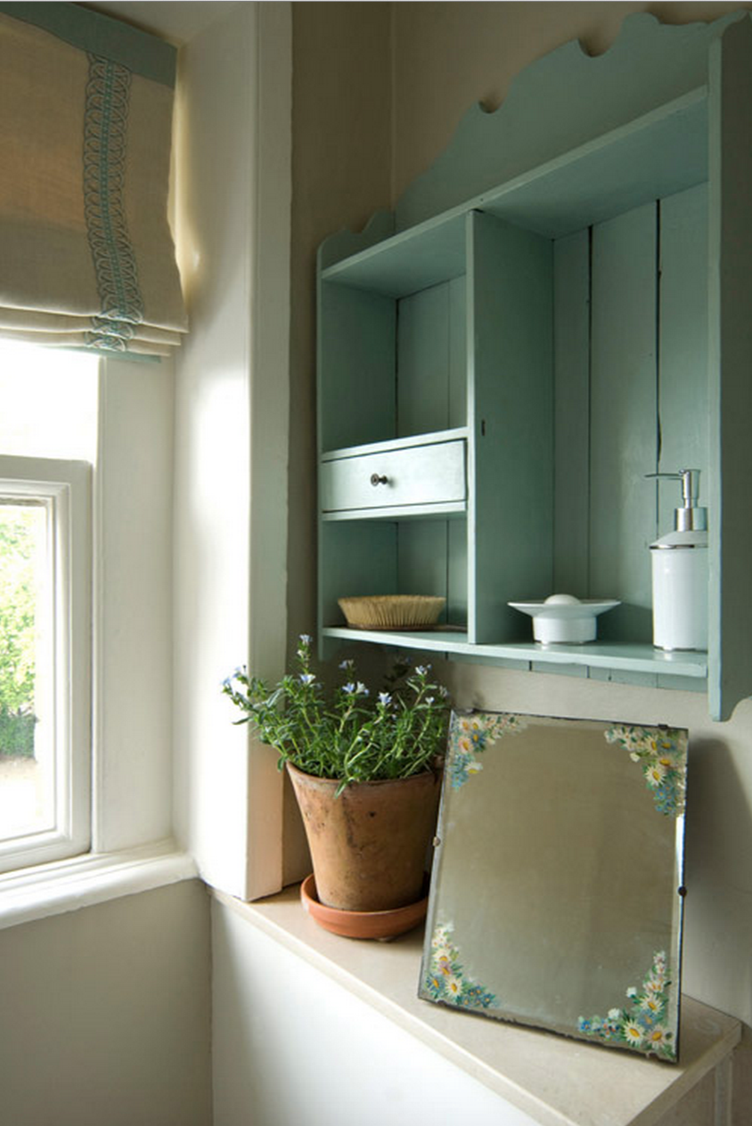 Краска Farrow & Ball цвет Green Blue 84 Exterior Masonry 5 л фото в интерьере