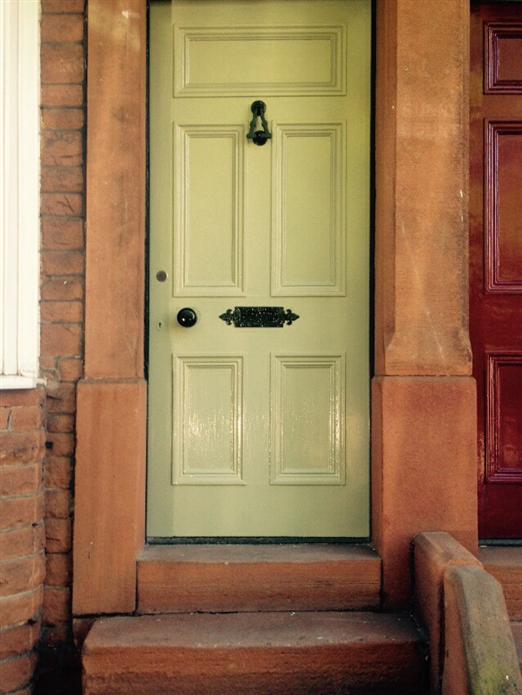 Краска Farrow & Ball цвет Lichen 19 Full Gloss 0,75 л фото в интерьере