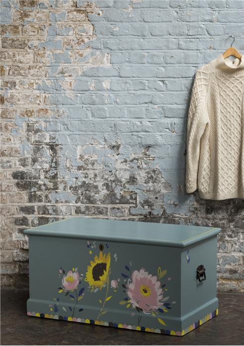 Краска Farrow & Ball цвет Light Blue 22 Full Gloss 2,5 л фото в интерьере