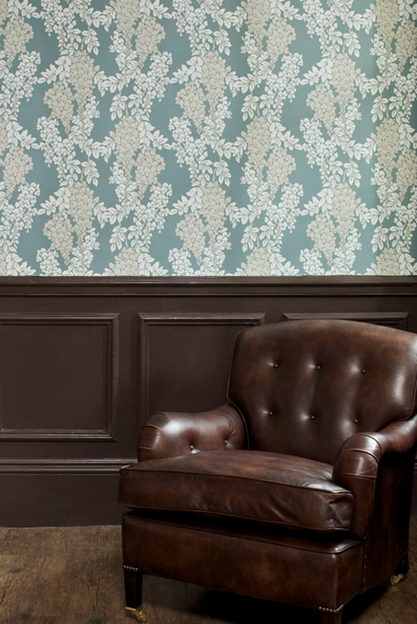 Краска Farrow & Ball цвет Mahogany 36 Estate Emulsion 0,1 л фото в интерьере Краска Farrow & Ball цвет Mahogany 36 Estate Emulsion 0,1 л фото в интерьере