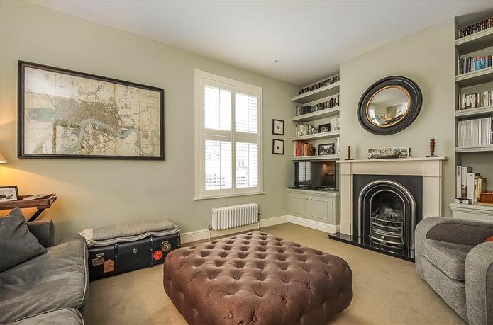 Краска Farrow & Ball цвет Mizzle 266 Dead Flat 2,5 л фото в интерьере Краска Farrow & Ball цвет Mizzle 266 Dead Flat 2,5 л фото в интерьере