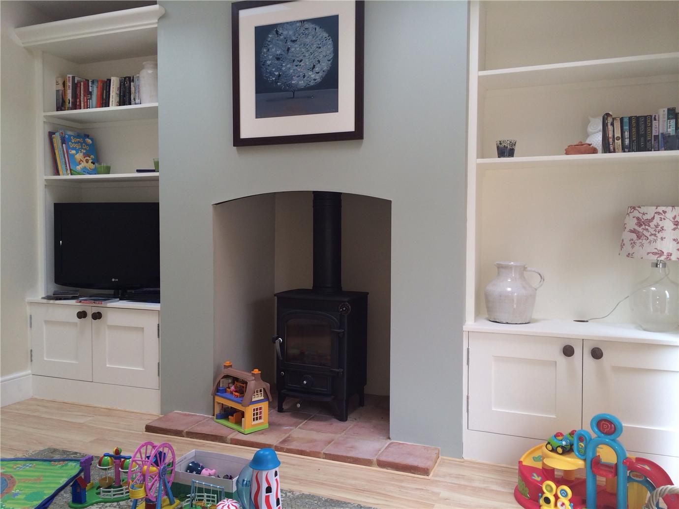 Краска Farrow & Ball цвет Mizzle 266 Dead Flat 2,5 л фото в интерьере Краска Farrow & Ball цвет Mizzle 266 Dead Flat 2,5 л фото в интерьере