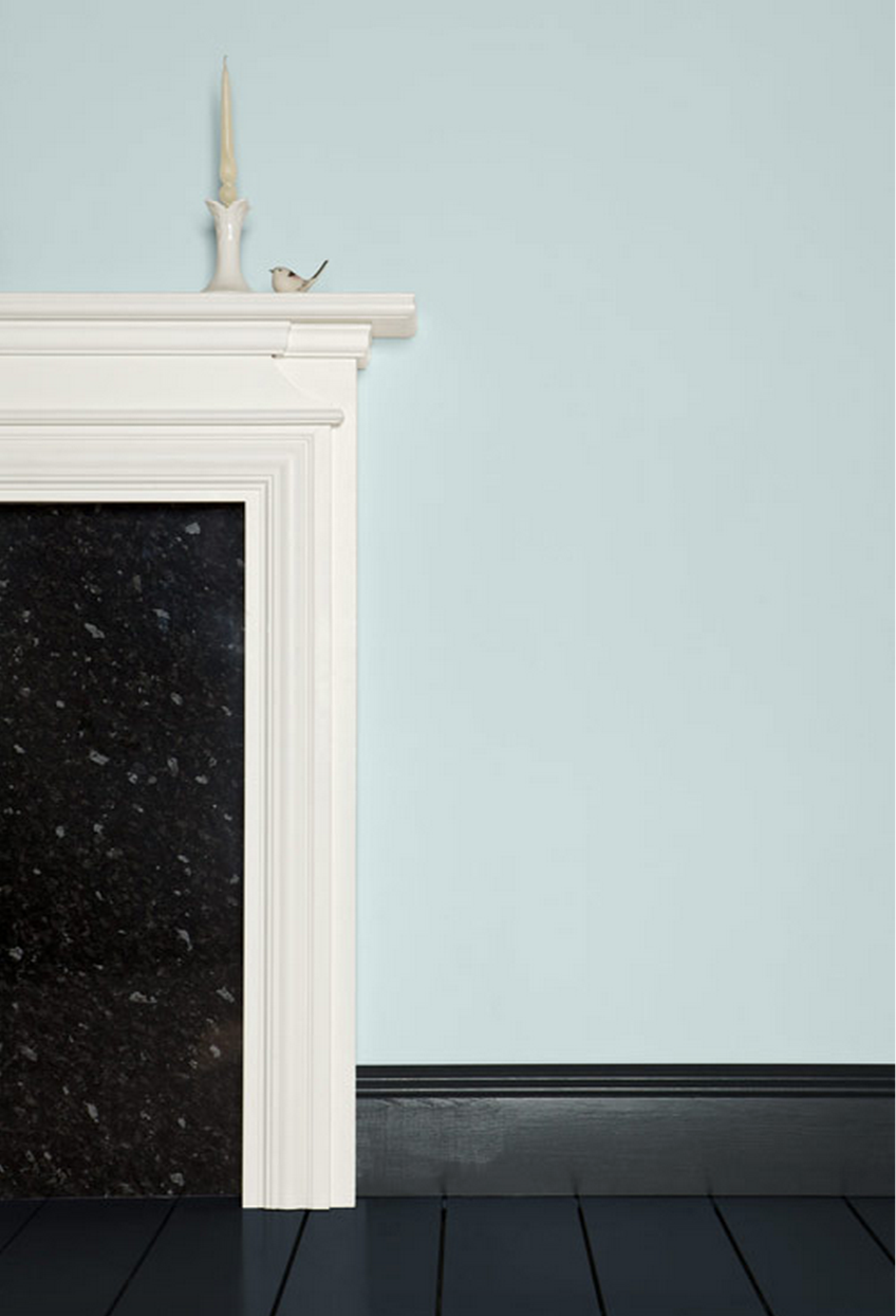 Краска Farrow & Ball цвет Parma Gray 27 Estate Emulsion 2,5 л фото в интерьере Краска Farrow & Ball цвет Parma Gray 27 Estate Emulsion 2,5 л фото в интерьере