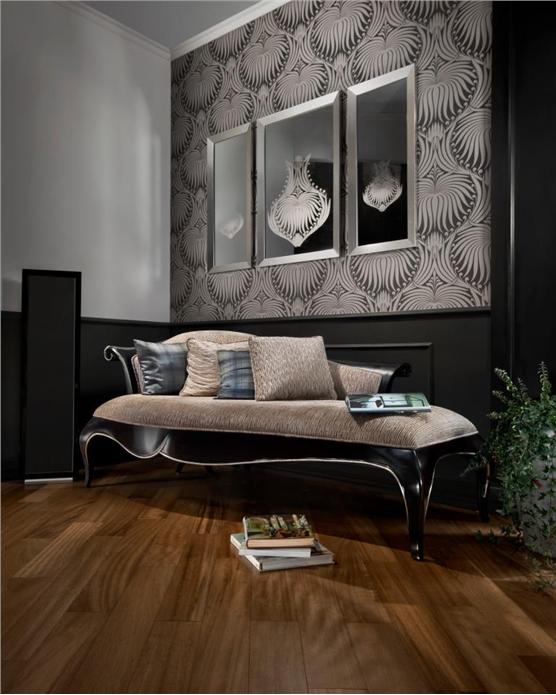 Краска Farrow & Ball цвет Pitch Black 256 Estate Emulsion 0,1 л фото в интерьере Краска Farrow & Ball цвет Pitch Black 256 Estate Emulsion 0,1 л фото в интерьере