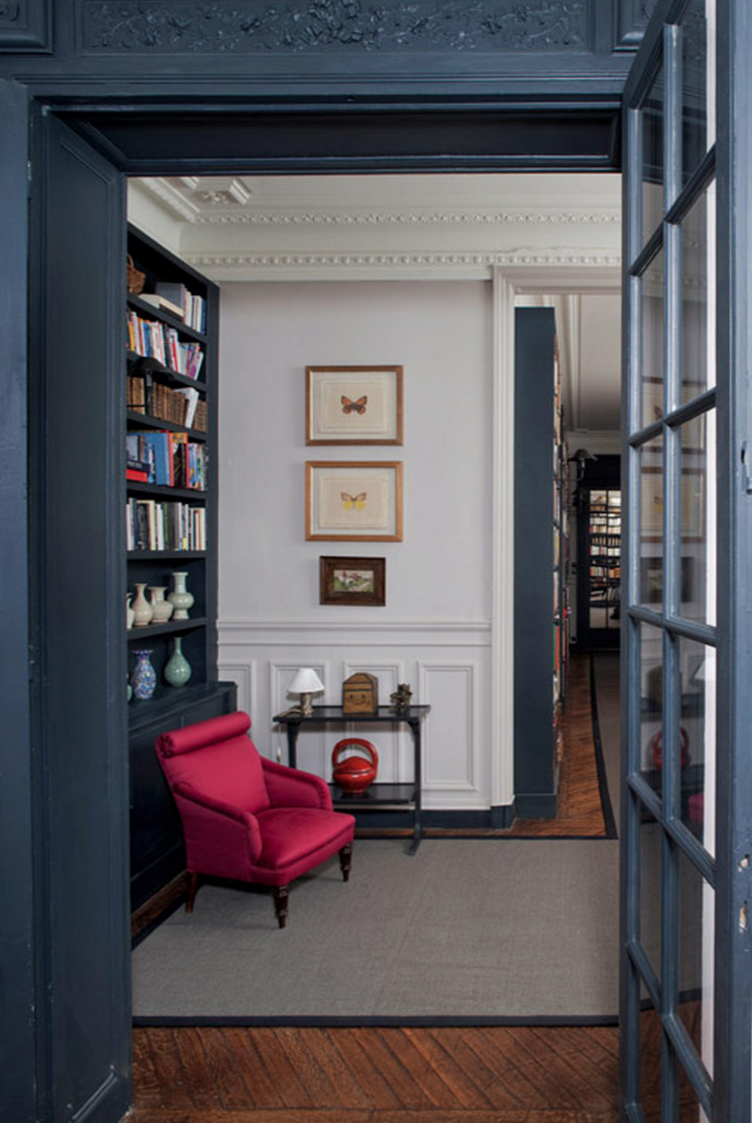 Краска Farrow & Ball цвет Railings 31 Estate Emulsion 0,1 л фото в интерьере Краска Farrow & Ball цвет Railings 31 Estate Emulsion 0,1 л фото в интерьере