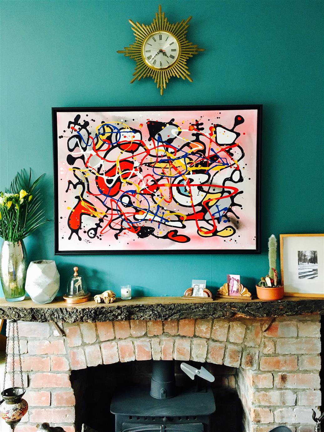 Краска Farrow & Ball цвет Vardo 288 Full Gloss 0,75 л фото в интерьере