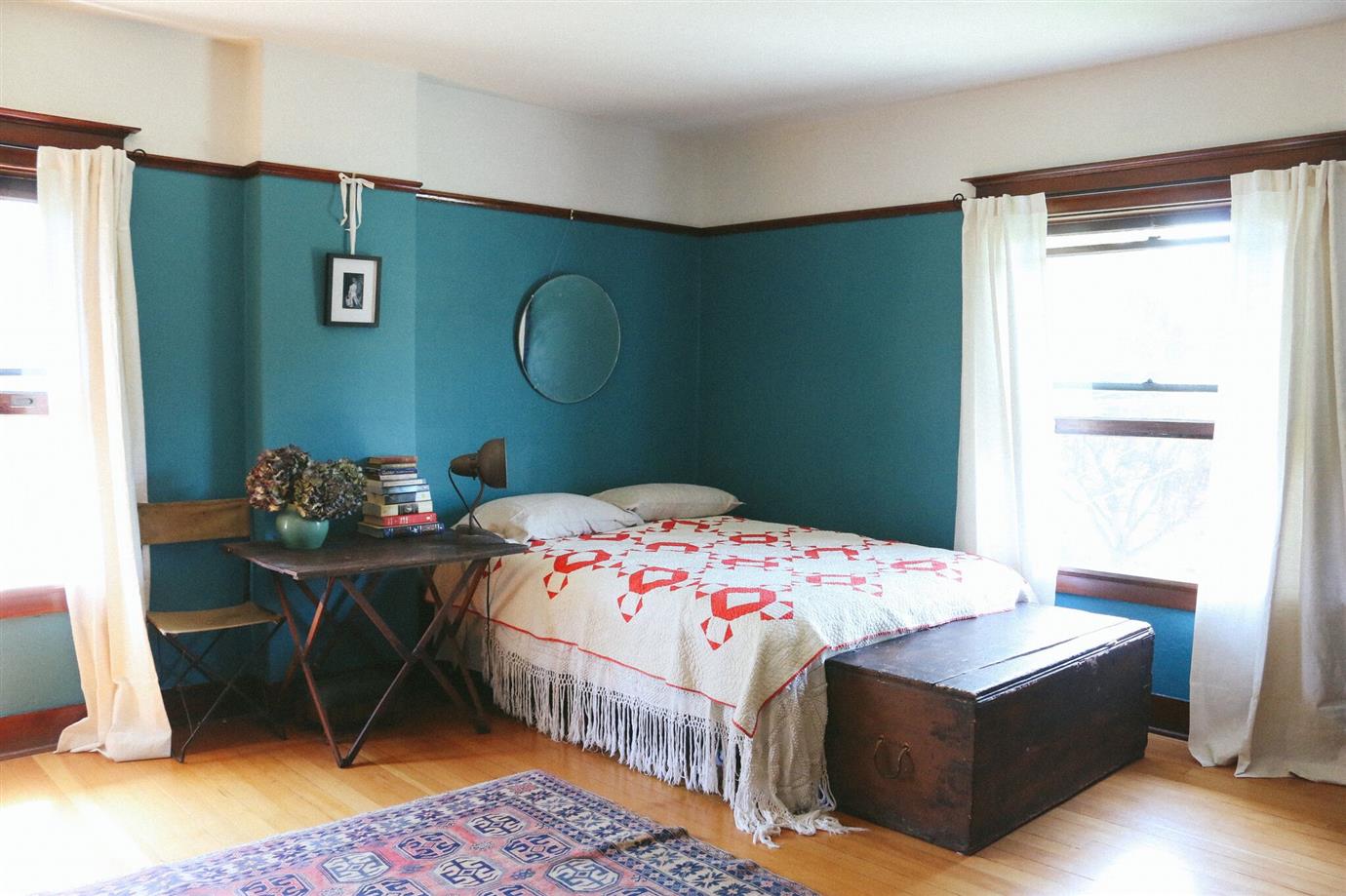 Краска Farrow & Ball цвет Vardo 288 Full Gloss 0,75 л фото в интерьере