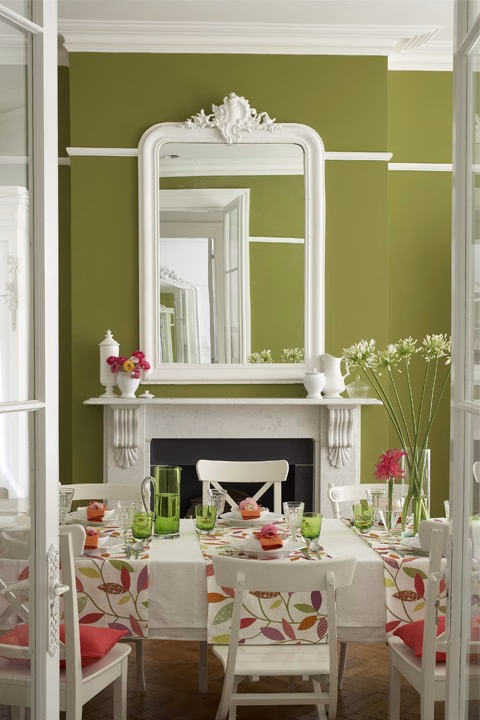 Краска Little Greene цвет Citrine 71 Interior Oil Eggshell 1 л