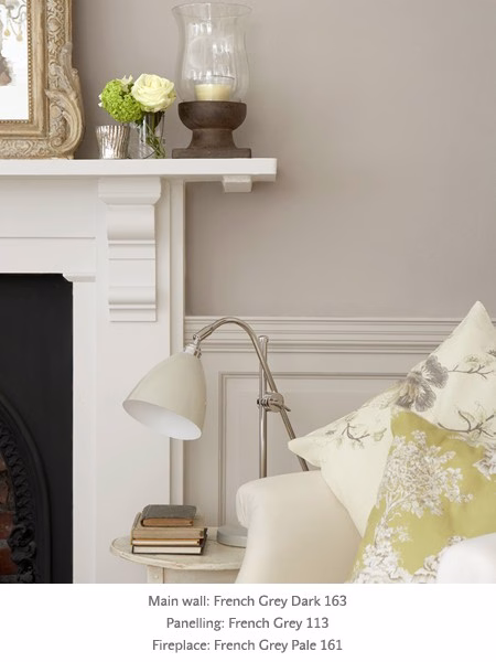 Краска Little Greene цвет French Grey Dark 163 Intelligent Eggshell 1 л