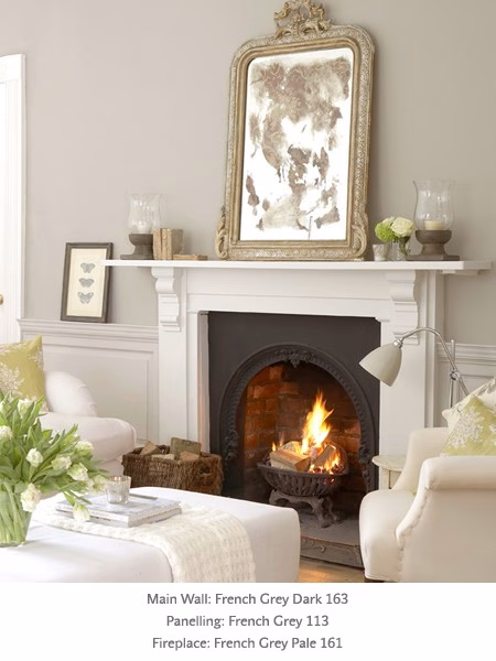 Краска Little Greene цвет French Grey Dark 163 Intelligent Eggshell 1 л