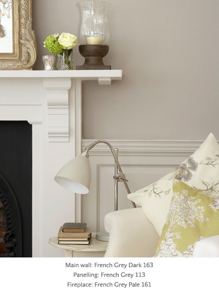 Краска Little Greene цвет French Grey Pale 161 Absolute Matt 0,25 л