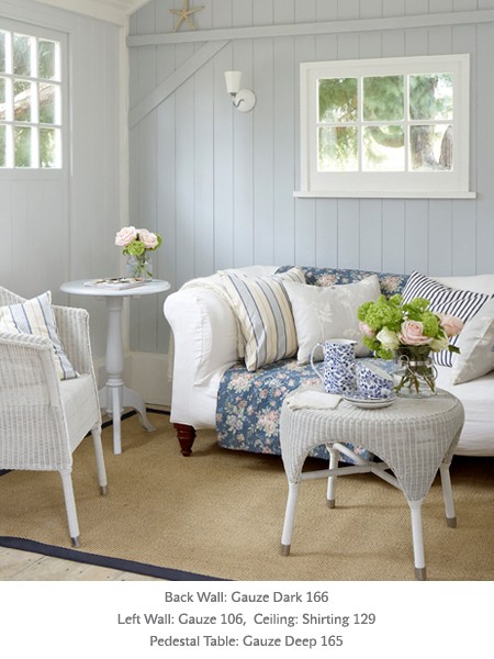 Краска Little Greene цвет Gauze Dark 166 Absolute Matt 0,25 л