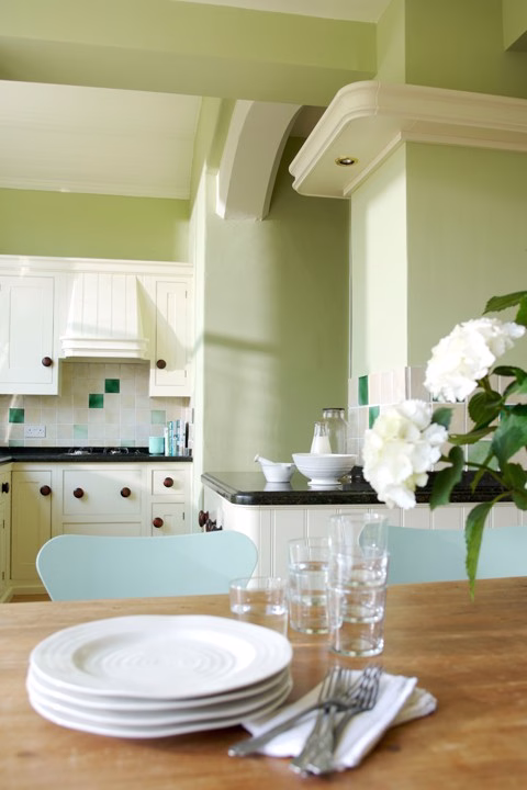 Краска Little Greene цвет Kitchen Green 85 Interior Oil Eggshell 1 л
