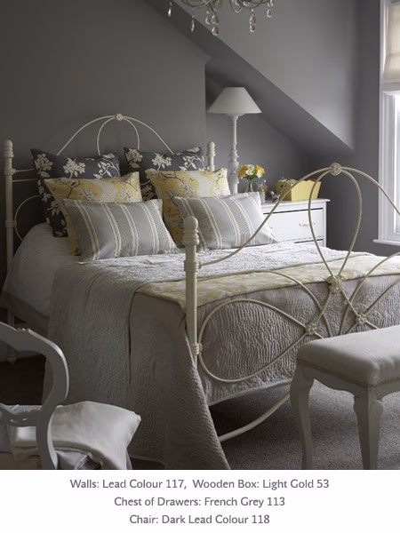 Краска Little Greene цвет Lead Colour 117 Intelligent Eggshell 1 л