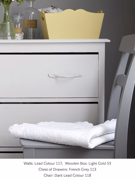 Краска Little Greene цвет Lead Colour 117 Intelligent Eggshell 1 л
