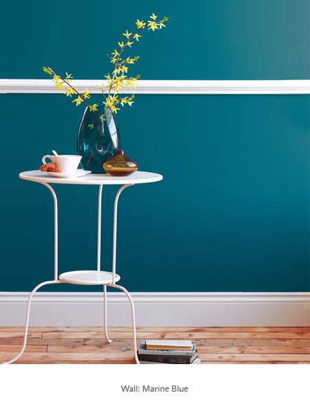 Краска Little Greene цвет Marine Blue 95 Absolute Matt 0,25 л