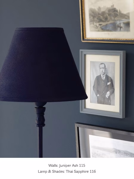 Краска Little Greene цвет Thai Sapphire 116 Absolute Matt 0,06 л