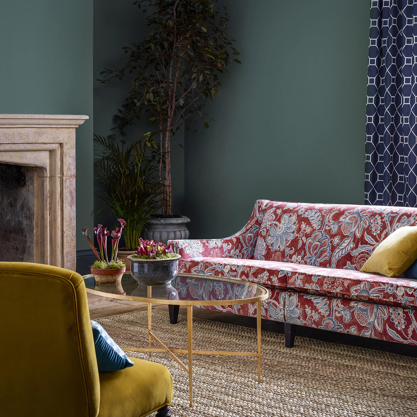 Краска Sanderson цвет Chasm Eggshell 1 л