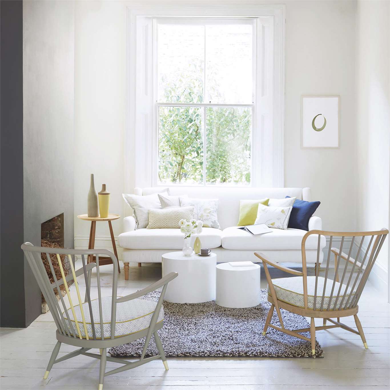 Краска Sanderson цвет Crystal Grey Eggshell 1 л