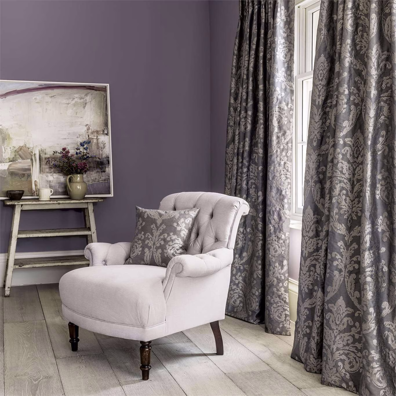 Краска Sanderson цвет Eggplant Active Emulsion 5 л