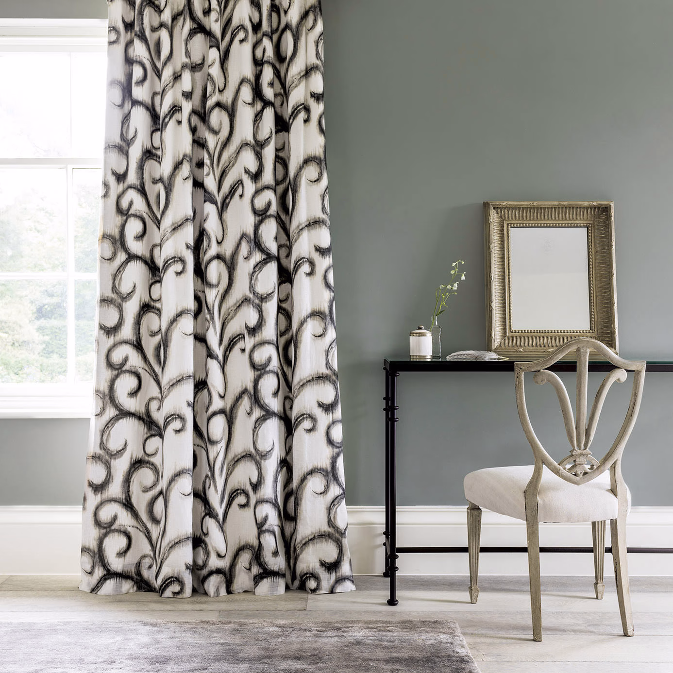 Краска Sanderson цвет English Grey Eggshell 1 л