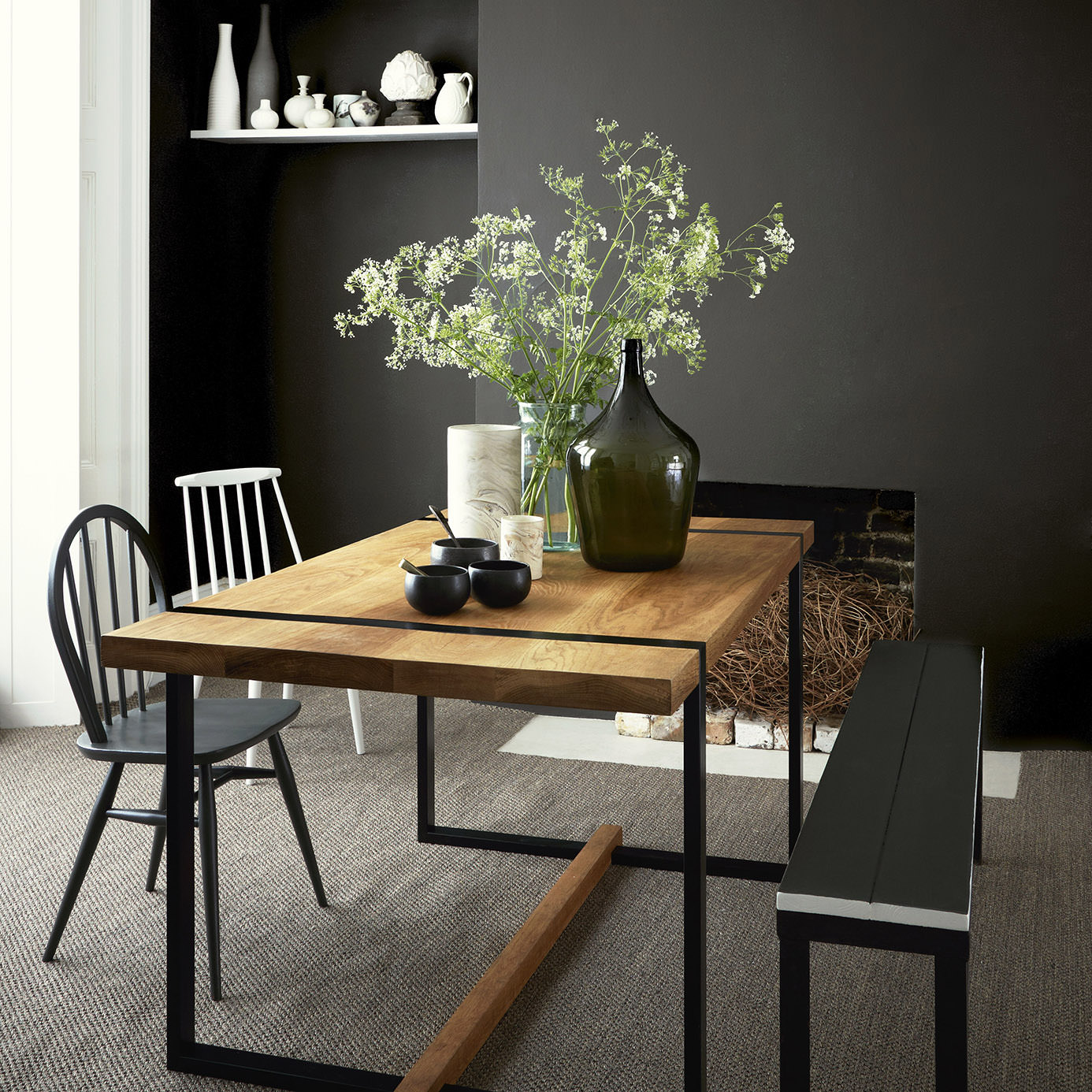 Краска Sanderson цвет Graphite Eggshell 1 л