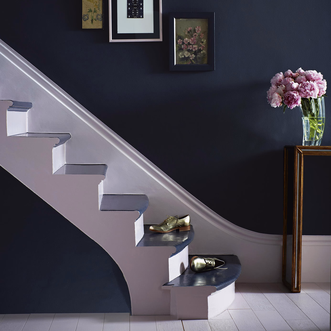 Краска Sanderson цвет Indigo Blue Eggshell 2,5 л