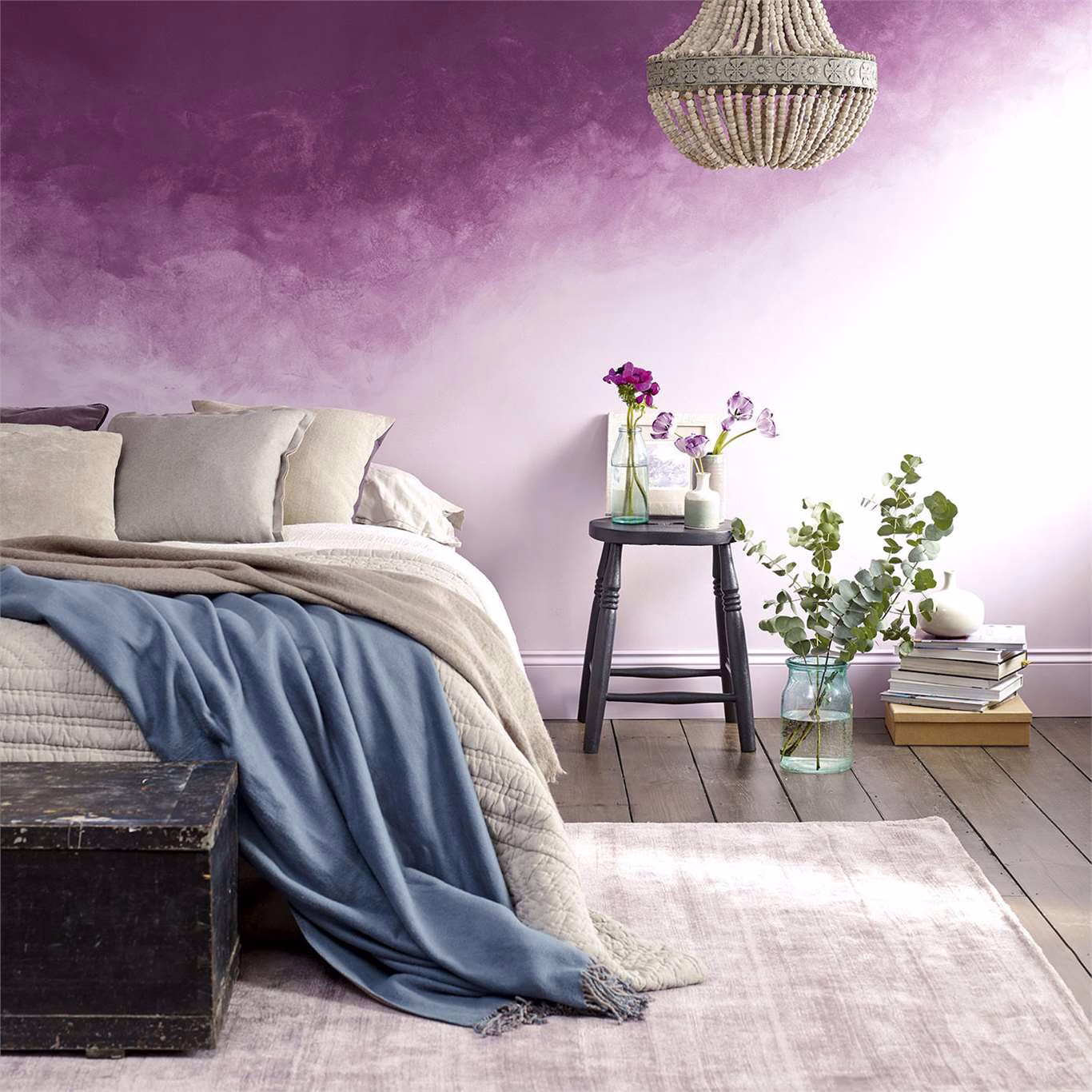 Краска Sanderson цвет Meadow Violet Eggshell 1 л
