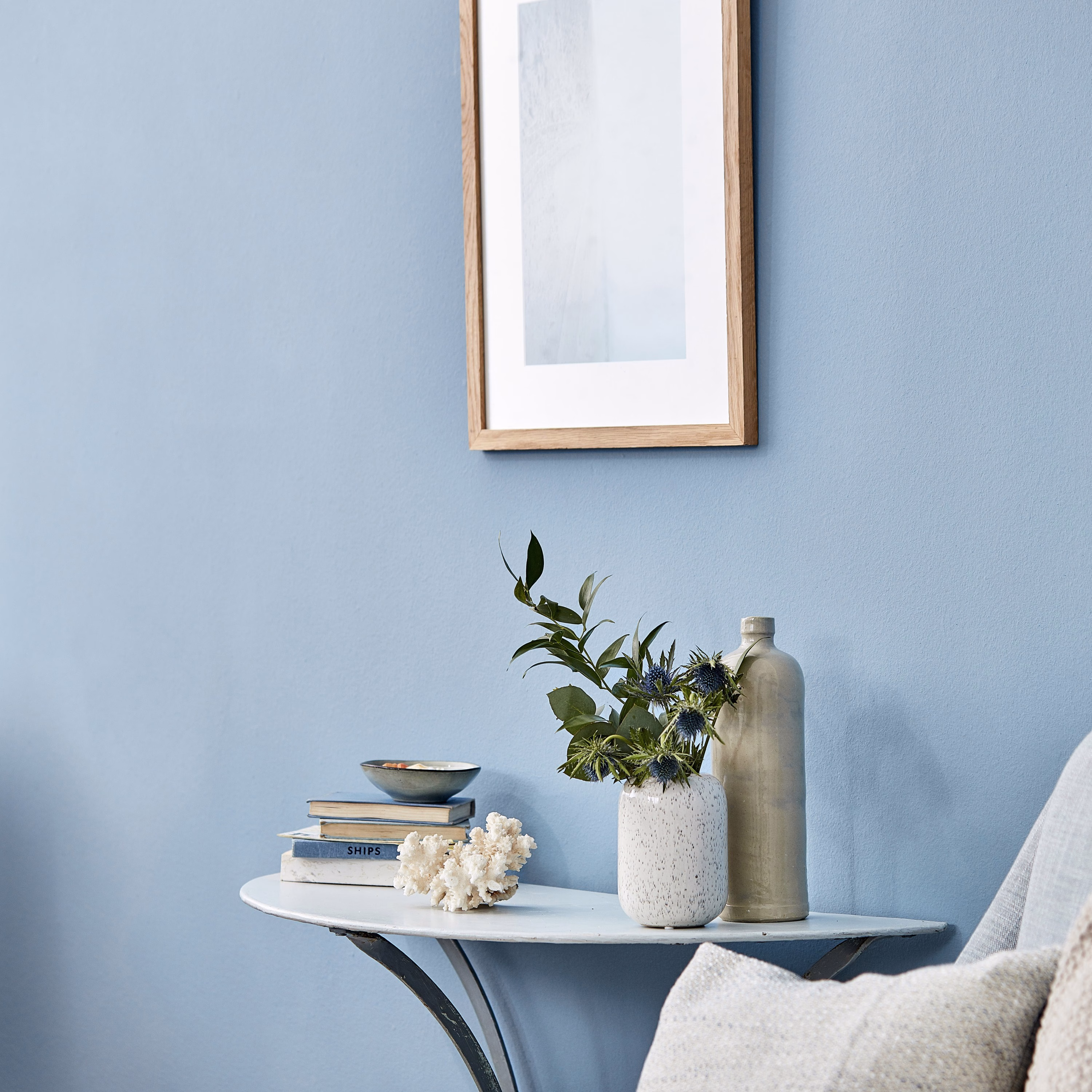 Краска Sanderson цвет Menai Blue Eggshell 1 л