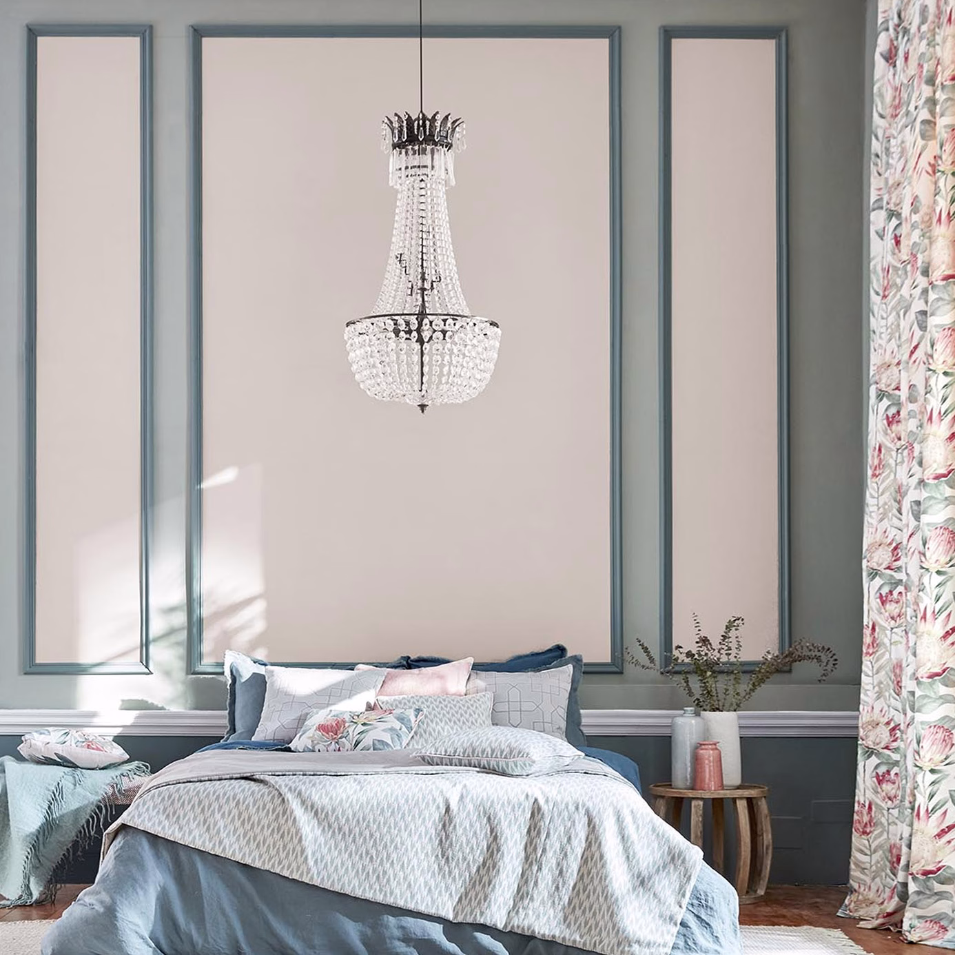Краска Sanderson цвет Sea Pink Eggshell 2.5 л