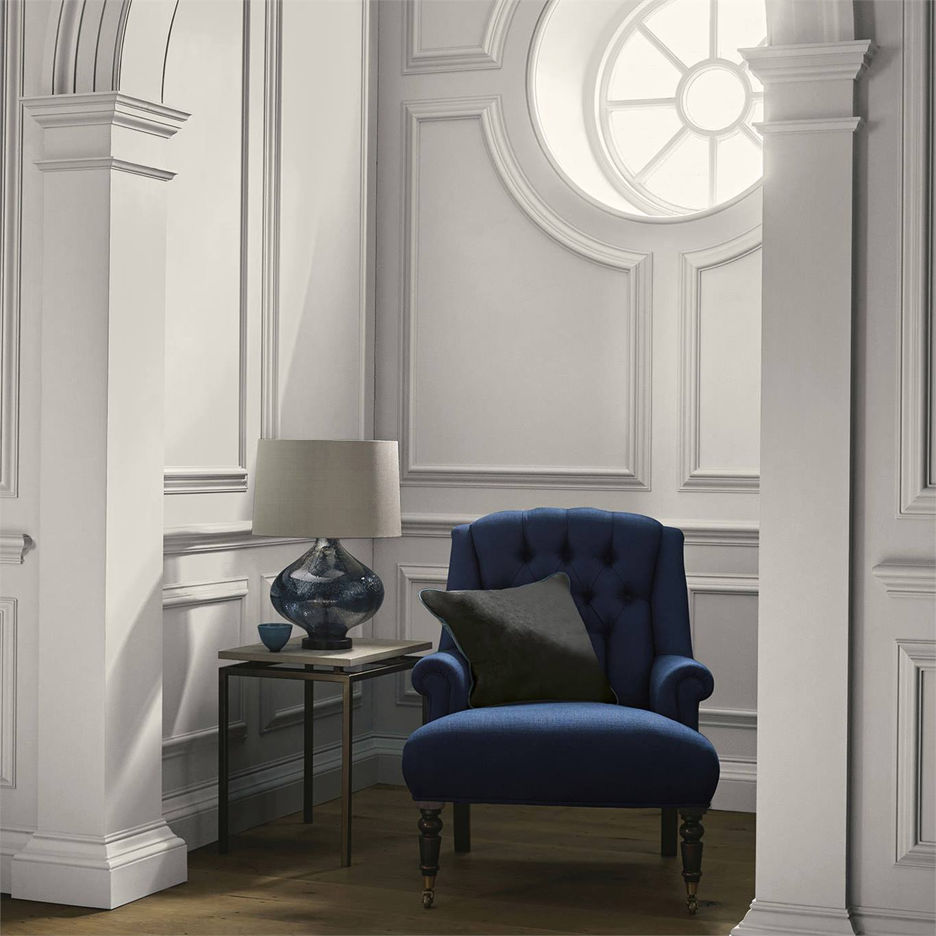 Краска Zoffany цвет Flint Grey Acrylic Eggshell 1 л